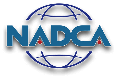 NADCA logo in blue with a globe outline and a red accent on the letter A