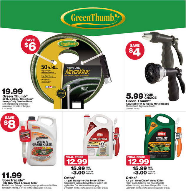 April Lawn and Garden Sale