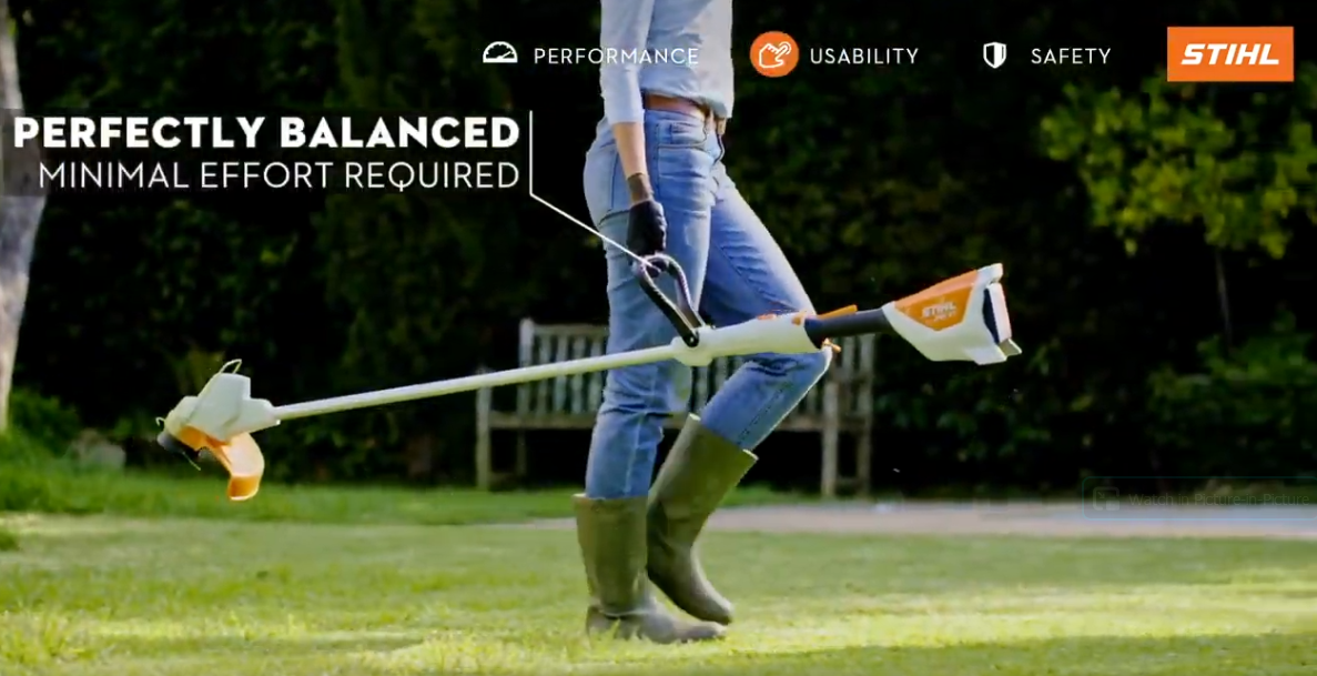 STIHL Cordless Grass Trimmer Preview
