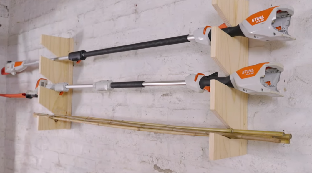 DIY Vertical Tool Storage