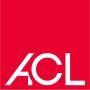 Logo ACL rossa su sfondo bianco