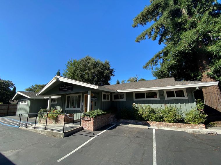Exterior of Women’s Resource Clinic in Chico, CA