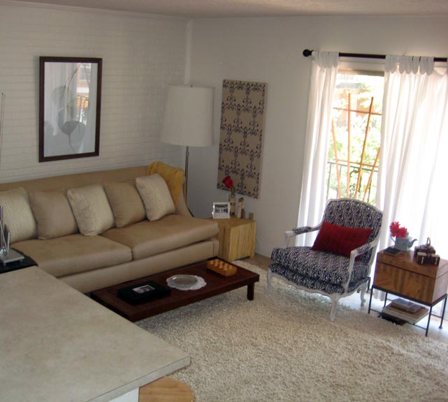 Living room with sofa