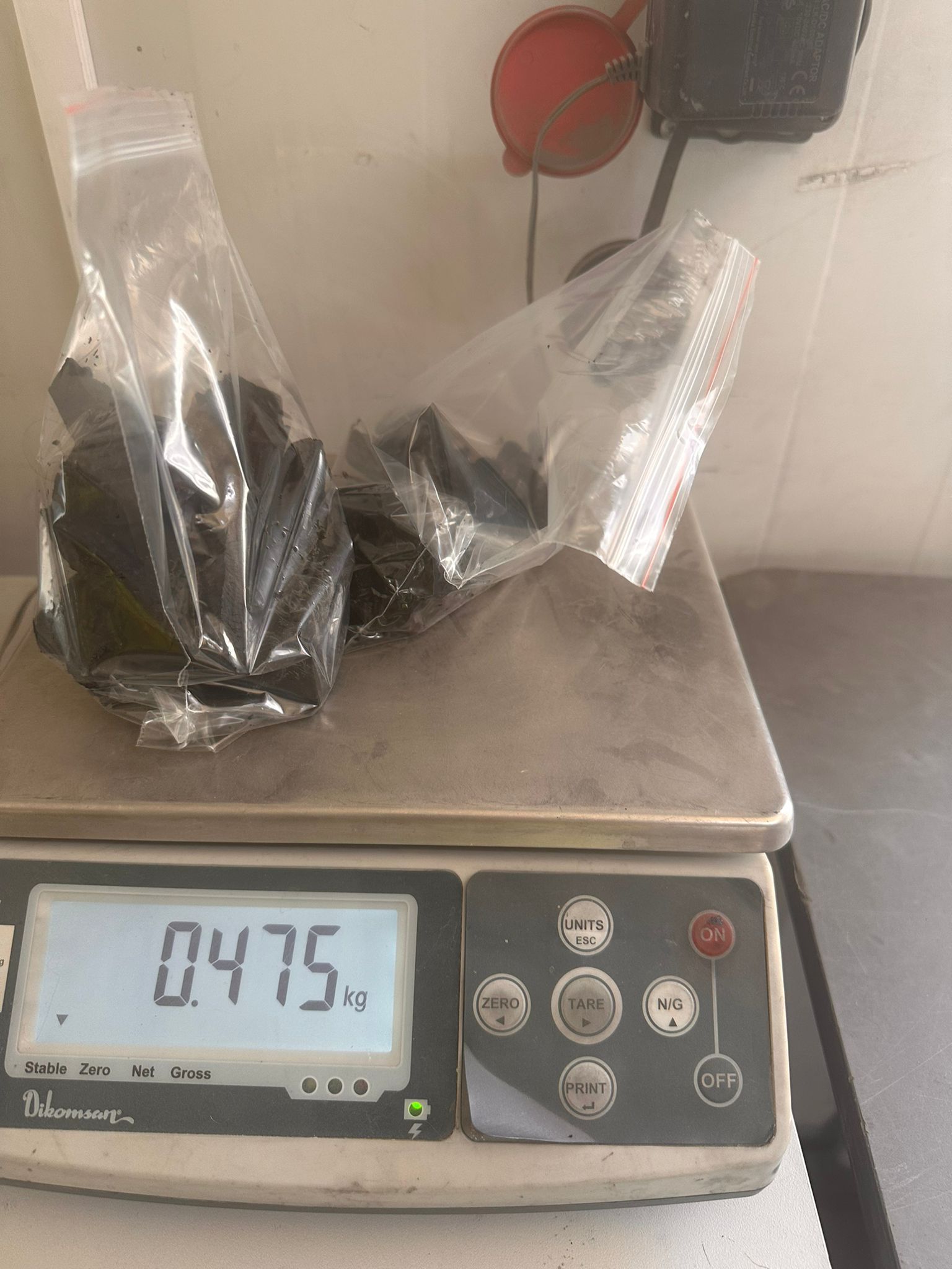MP090 weight of sludge cake