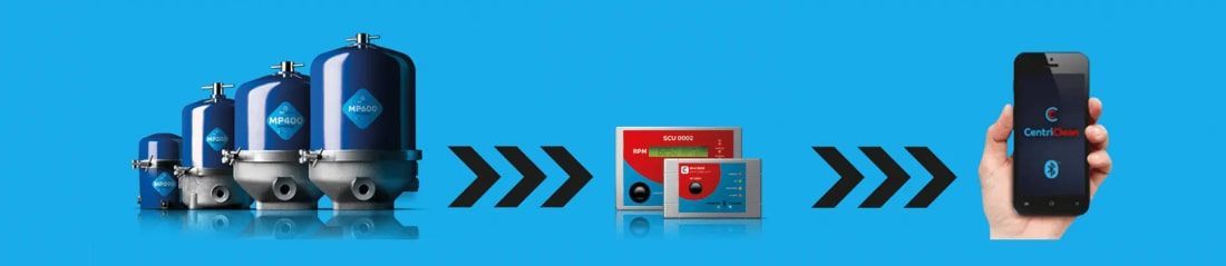 Bluetooth connection with monitoring units