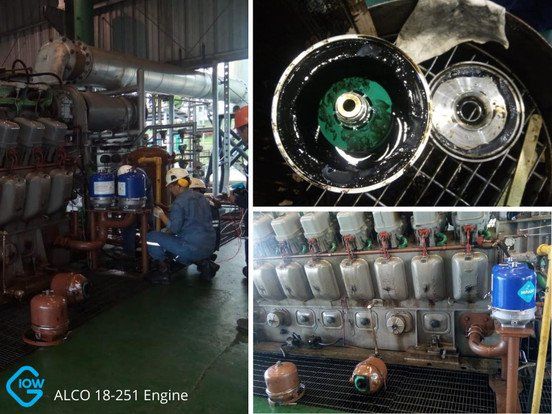 alco-18251-oil-centrifuge-filter-installed