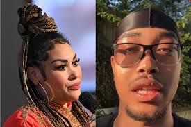 Two side-by-side close-up portraits: a woman with braided hair on the left and a man wearing glasses on the right.