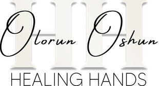 Olorun Oshun Healing Hands logo