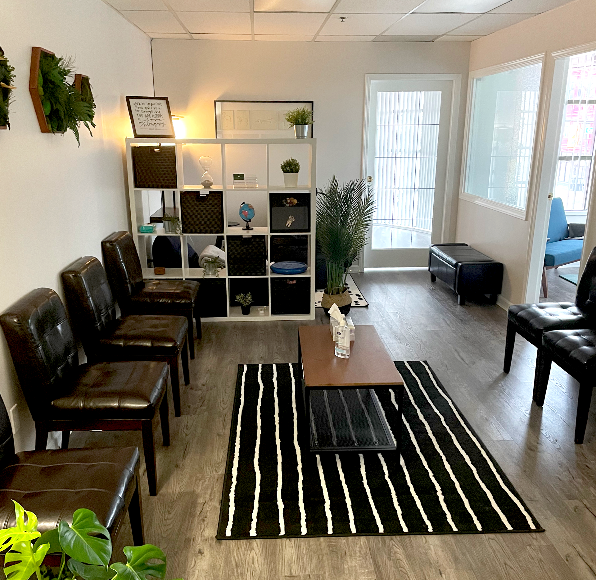 Counselling office interior