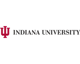 Indiana University logo: Crimson 