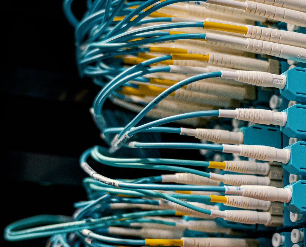 blue white yellow wires