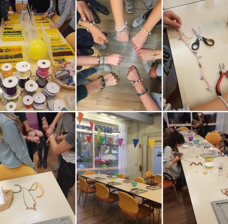 sieraden workshop voor kinderen