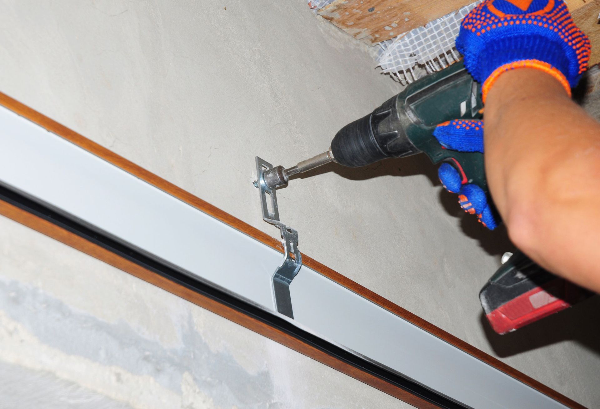 Drilling Garage Door — Rockland County — A+ Garage Door Service