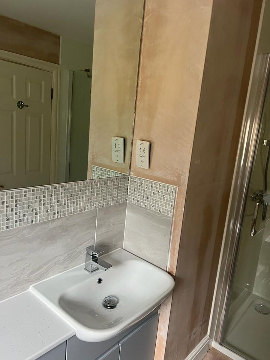 Modern bathroom