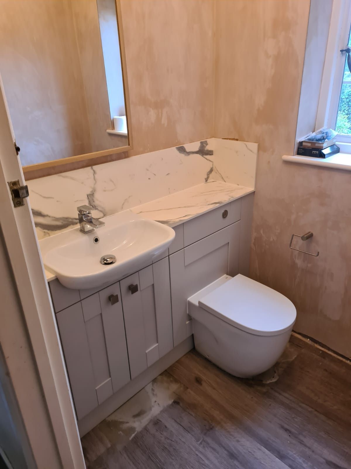 New traditional bathroom