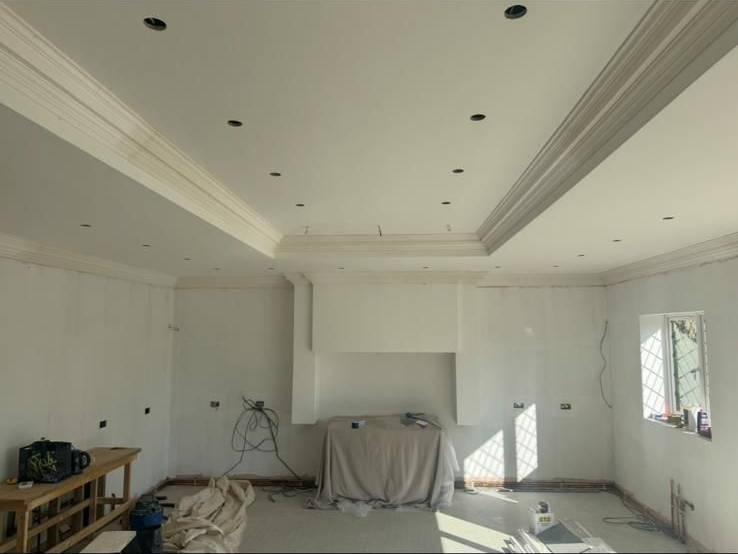 Ceiling installation with 