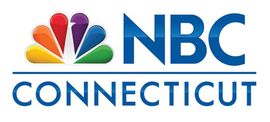 NBC Connecticut logo with multicolored peacock and blue text