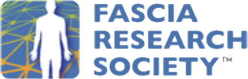 Et logo for fascieforskningssamfundet med et billede af en menneskekrop