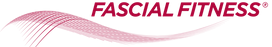Et logo til fascial fitness med en lyserød bølge