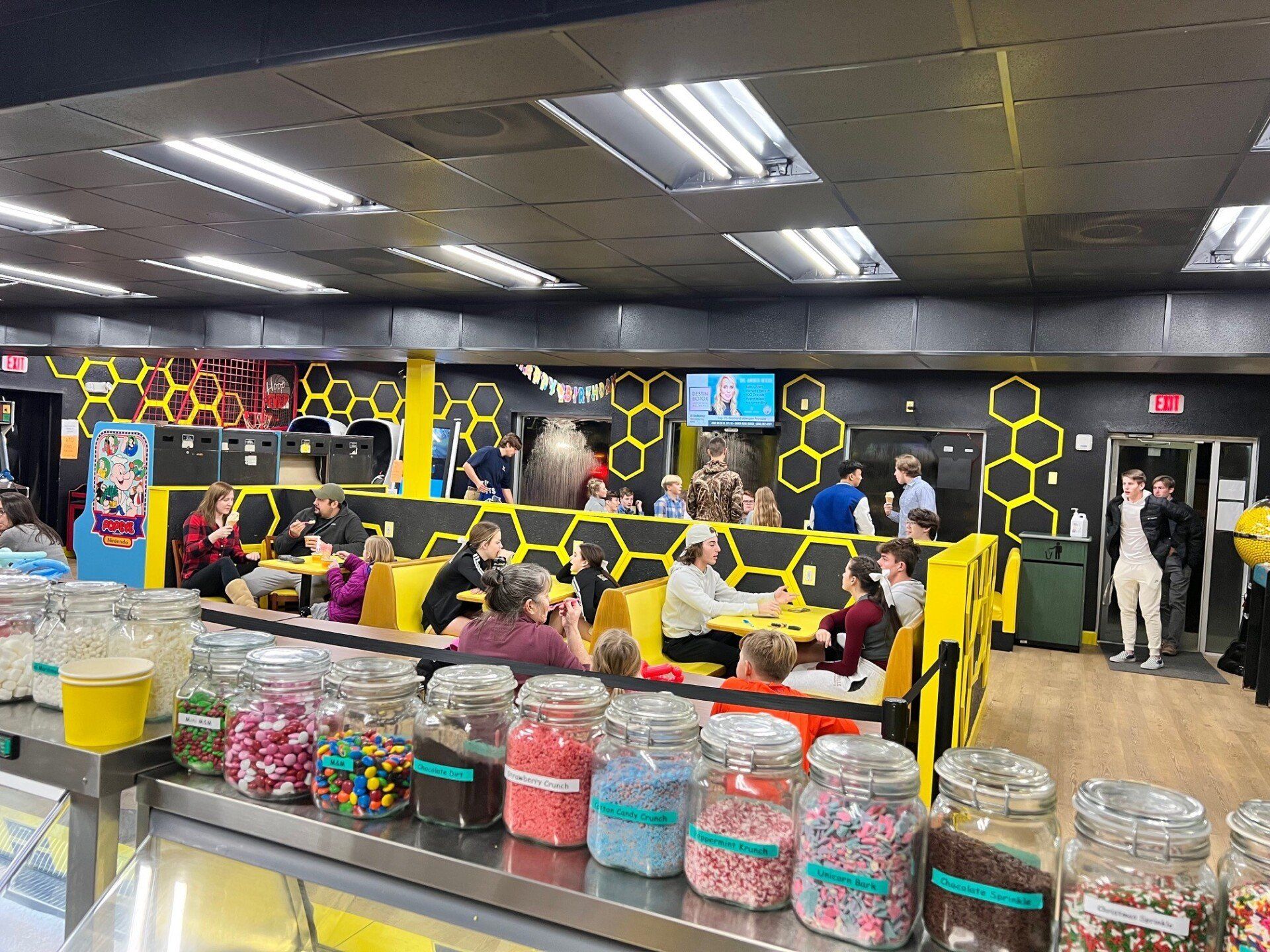 Picture Of Customer Inside The Shop - Niceville, FL - Honeybee Ice Cream & Arcade