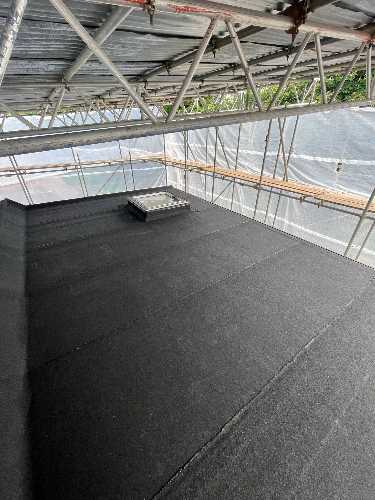 NSD Roofing Flat and Felt  Roofing with skylights