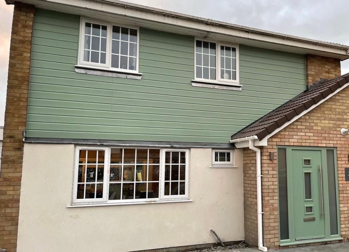 UPVC Cladding Before and After