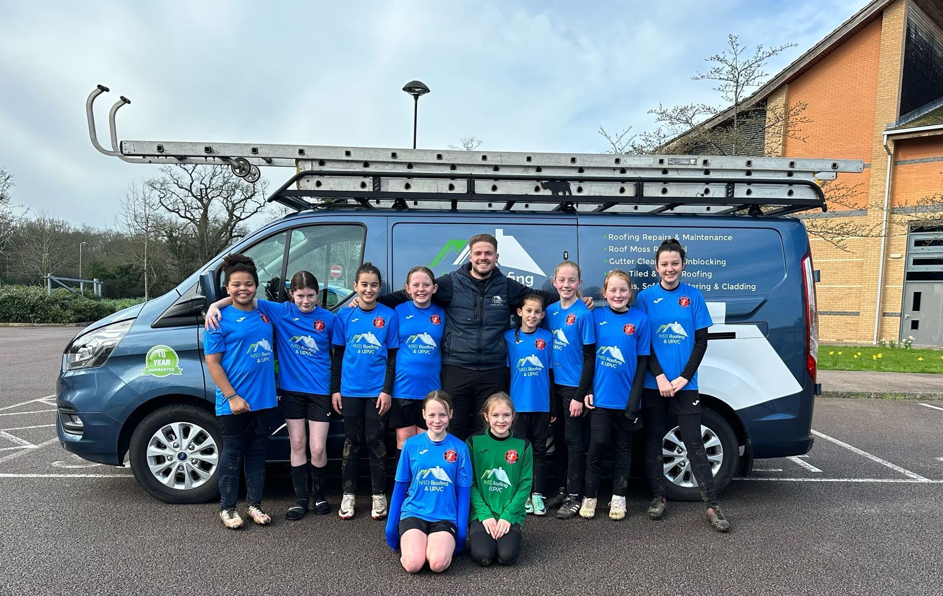 Broxbourne United Pulsars Sponsor NSD Roofing