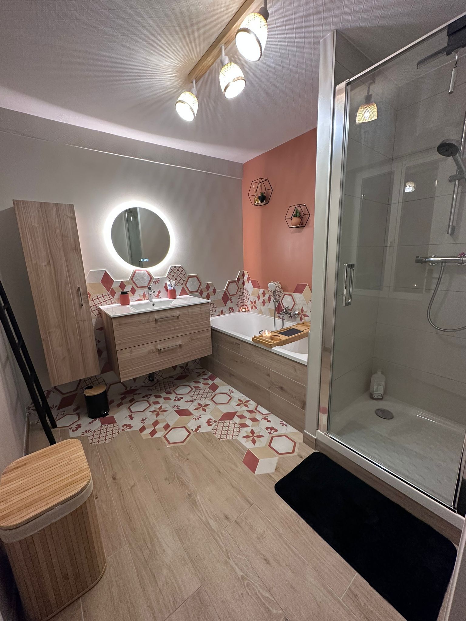 salle de bain le havre douche baignoire carrelage