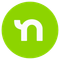 Green circle logo with a white lowercase n