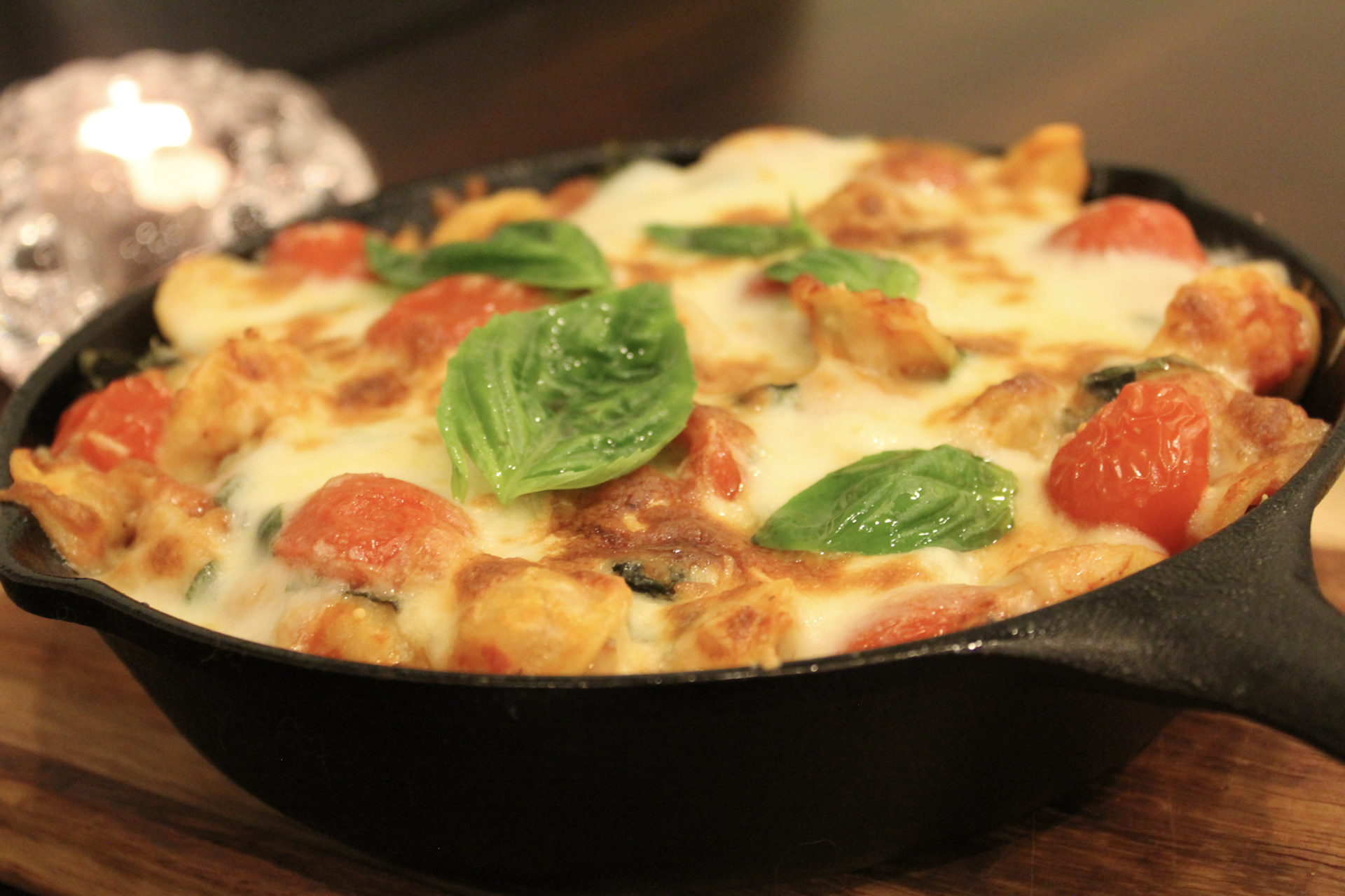 Baked Pasta Caprese