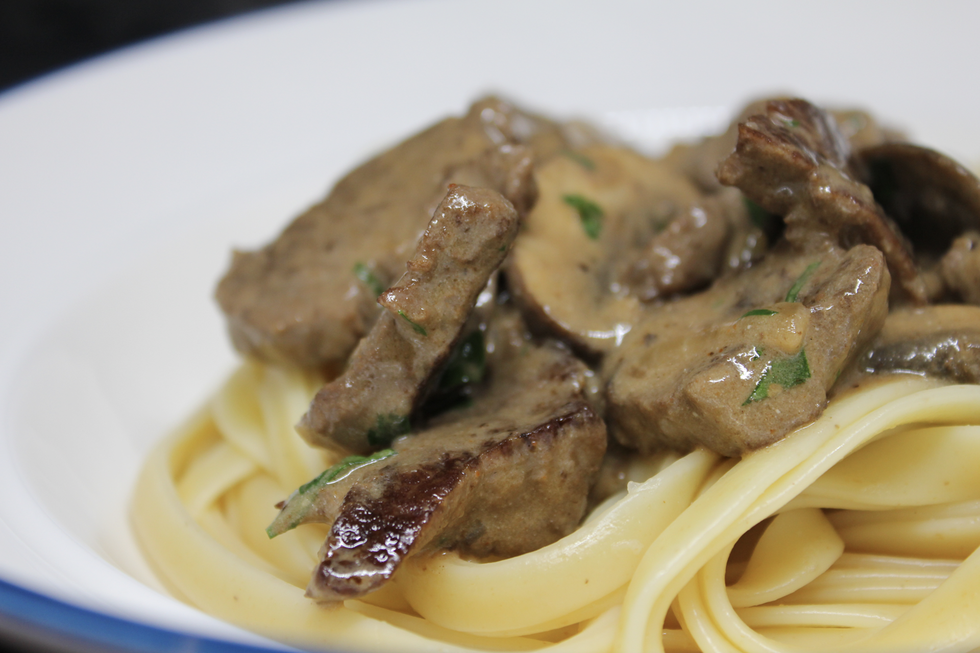 Beef Stroganoff