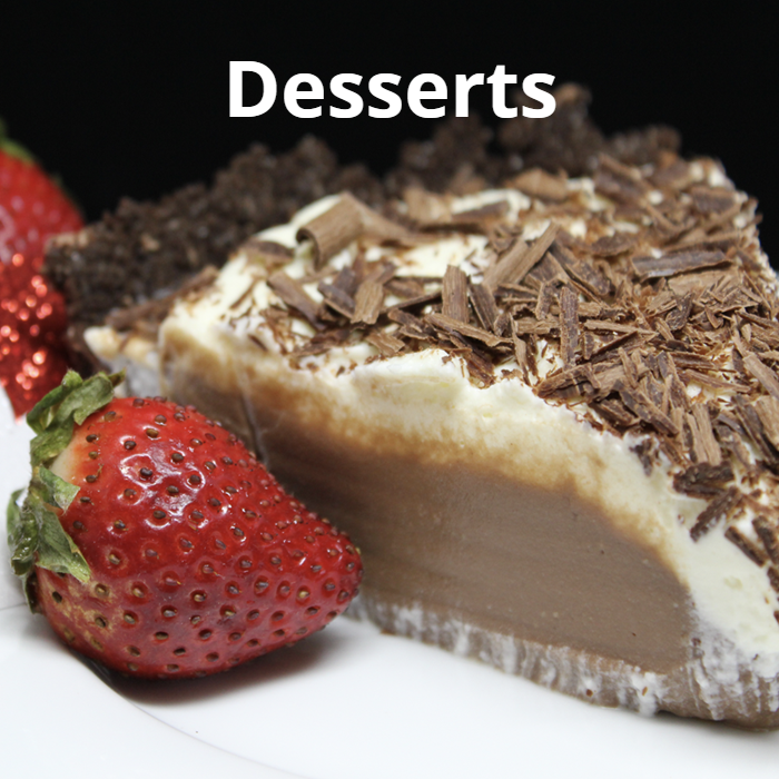 An assortment of luscious dessert recipes, including Bavarian Orange Cream, Eggnog Panna Cotta, Zuccotto, Pistachio Tiramisu, Dark Chocolate Mousse, Baked Brandy Pudding, Chocolate Cream Pie, Roasted White Chocolate Pies, and Vanilla Panna Cotta, beautifully presented to showcase a variety of flavors and textures