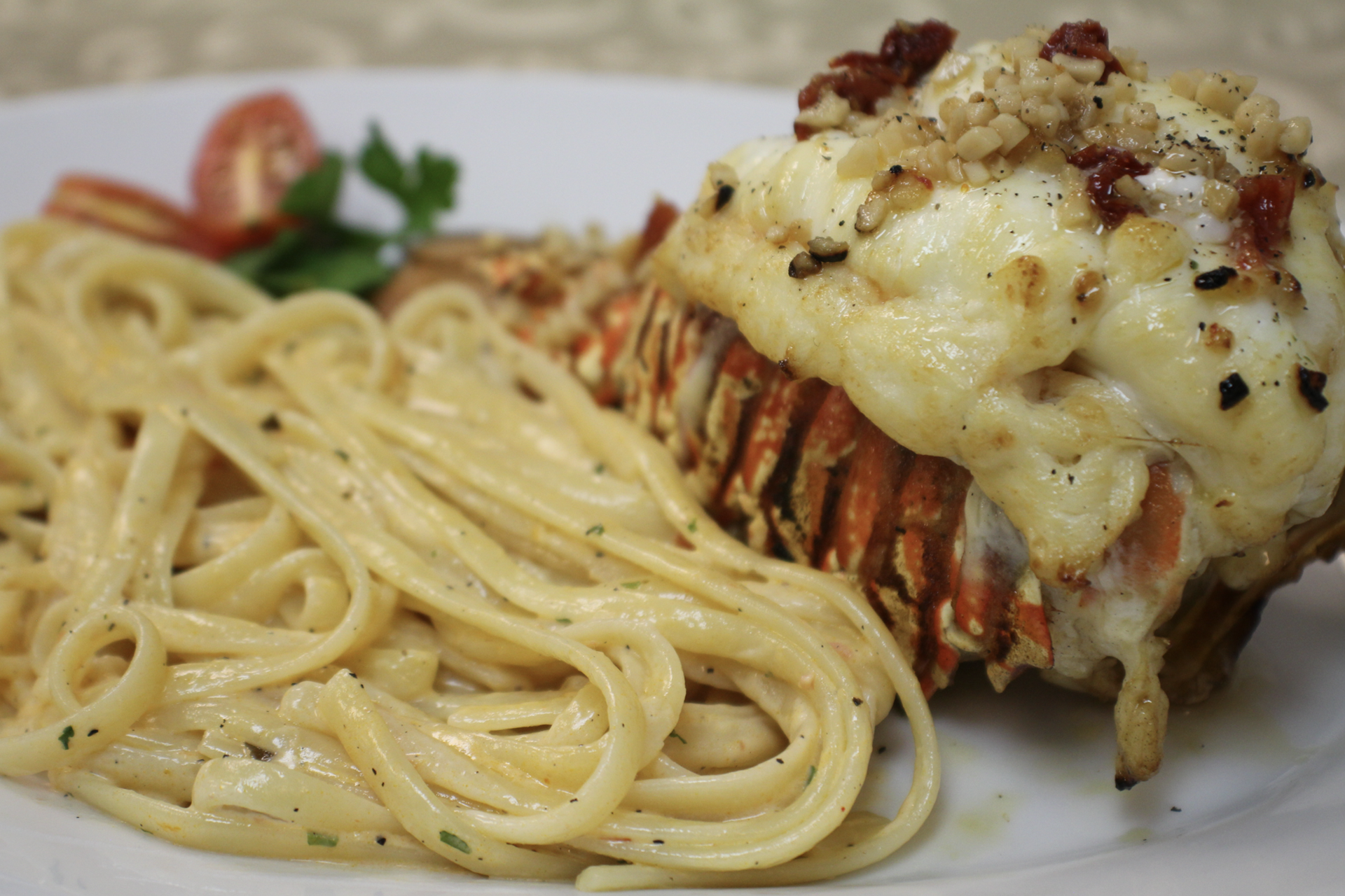 Garlic and Herb Lobster Tails