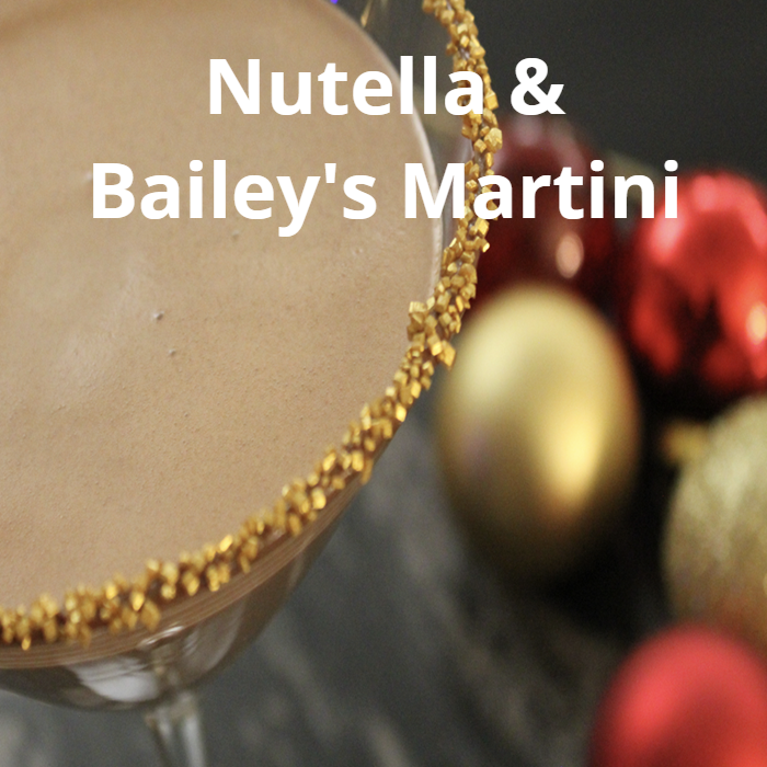 Bailey's Nutella Martini 
