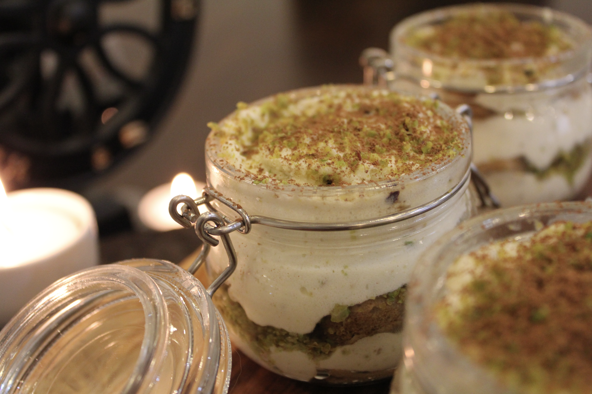 Pistachio Tiramisu