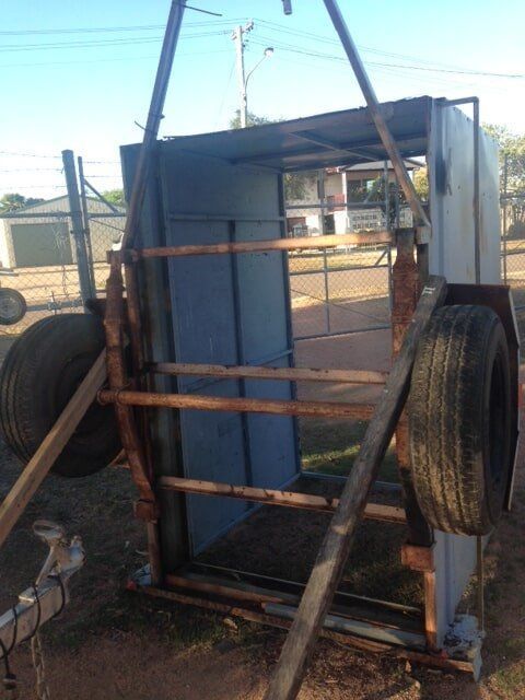 A Blue Trailer — Bohle Welding & Trailer Repairs In Bohle, QLD