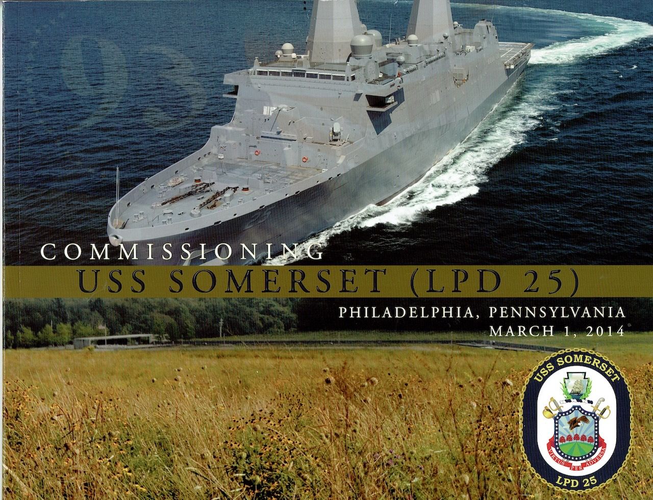 USS Somerset Lpd 25 Philadelphia Pennsylvania March 1 2004