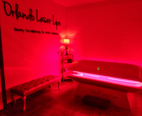 Orlando Laser Lipo red light therapy bed