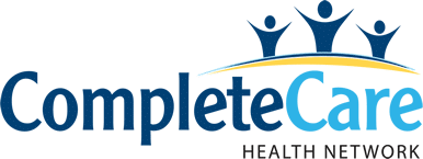 CompleteCare Healthcare Network logo in blue and orange