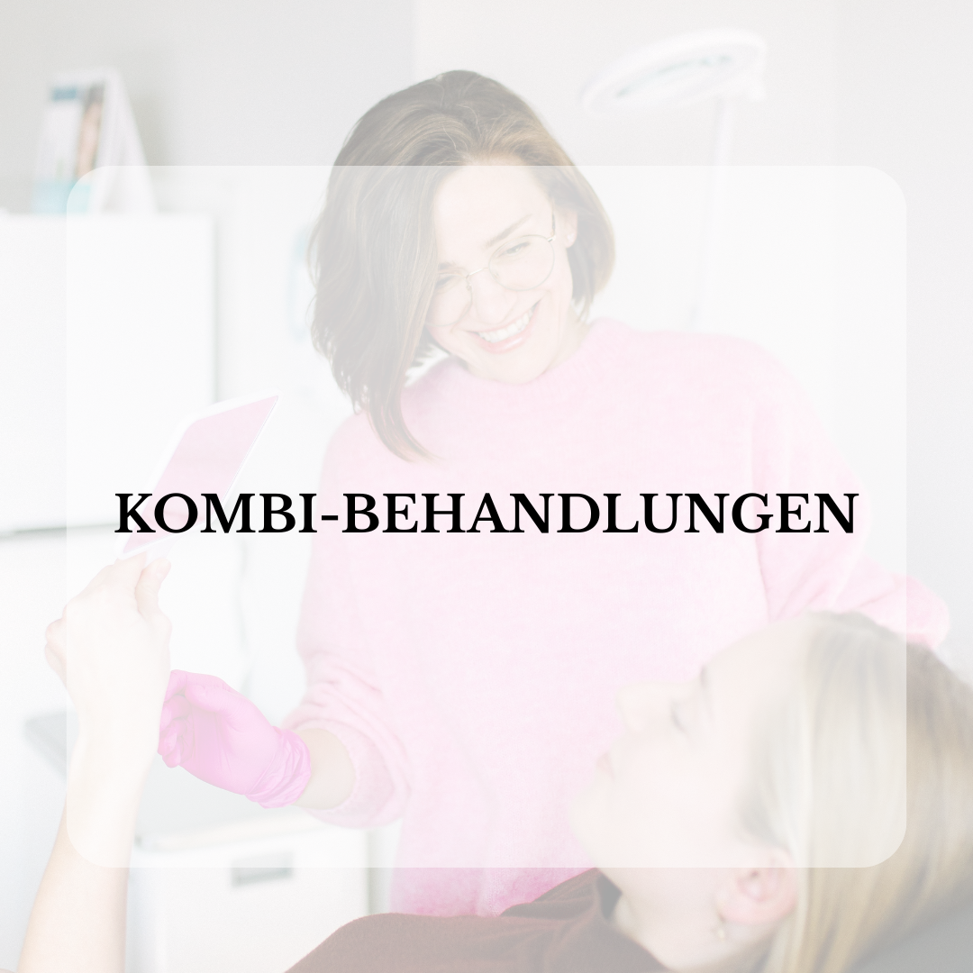 Eine Frau bekommt eine Botox-Injektion ins Gesicht.