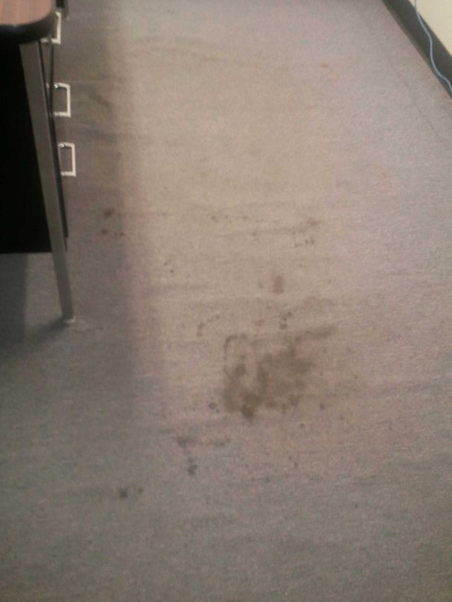 Carpet With Stain — Valley, NY — Classic Carpet and Upholstery Cleaning