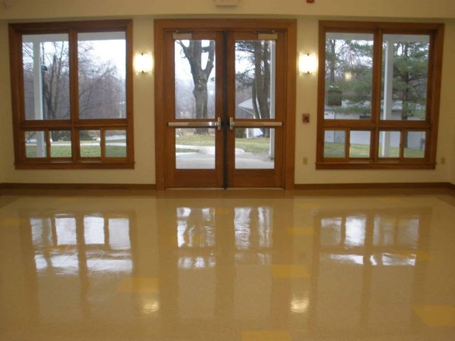 After Cleaning Dirty Vinyl Flooring — Valley, NY — Classic Carpet and Upholstery Cleaning