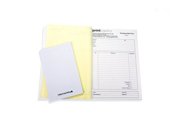 invoice books
