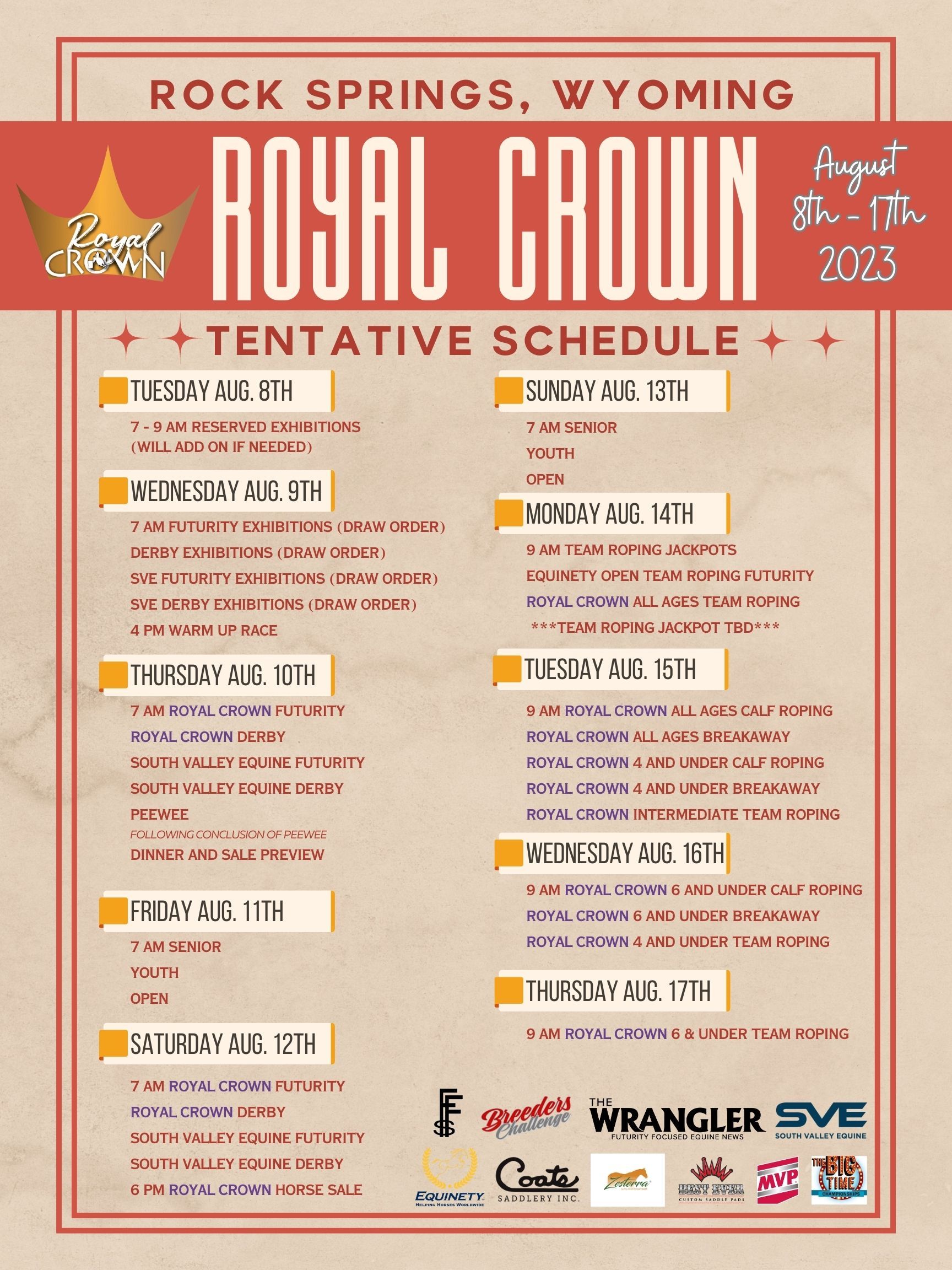 Rock Springs Royal Crown Race