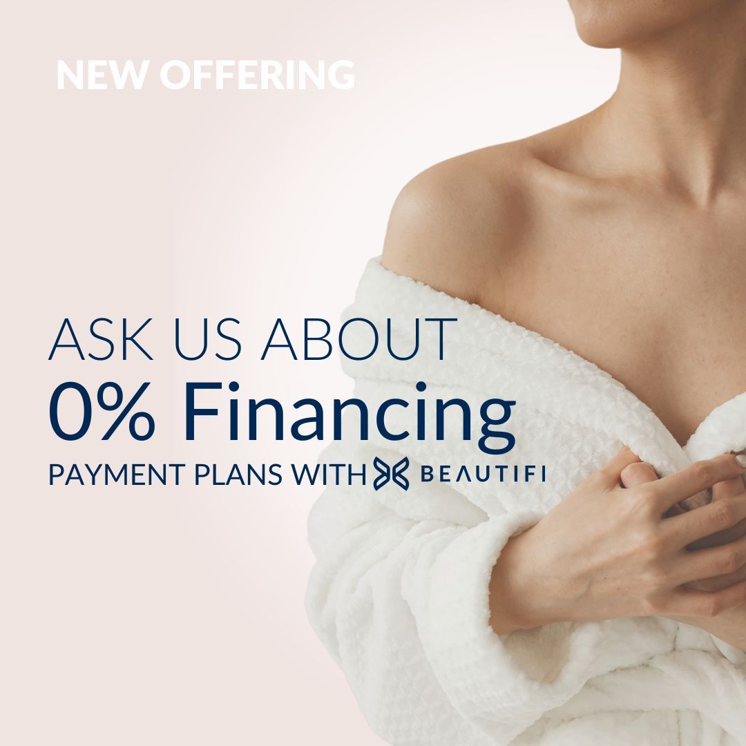 Beauty clinic offering 0% financing payment plans for skincare and aesthetic treatments with Beautifi