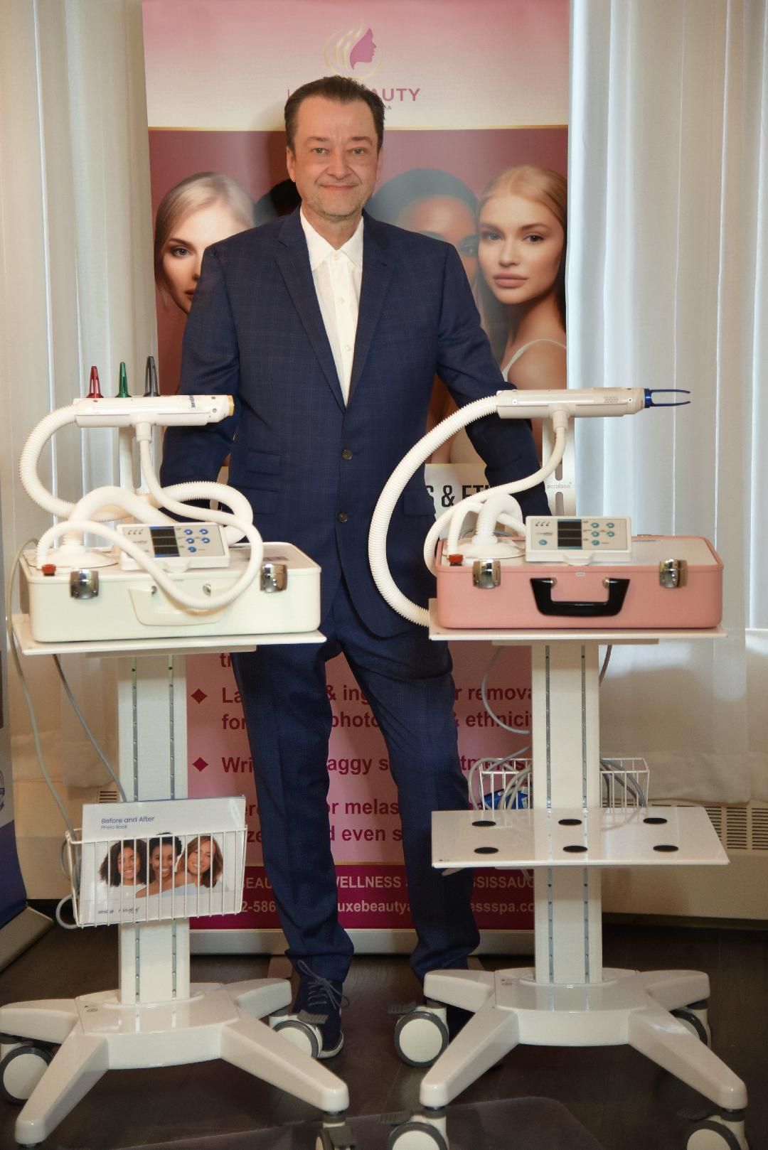 Expert aesthetic practitioner at Luxe Beauty and Wellness Spa Mississauga