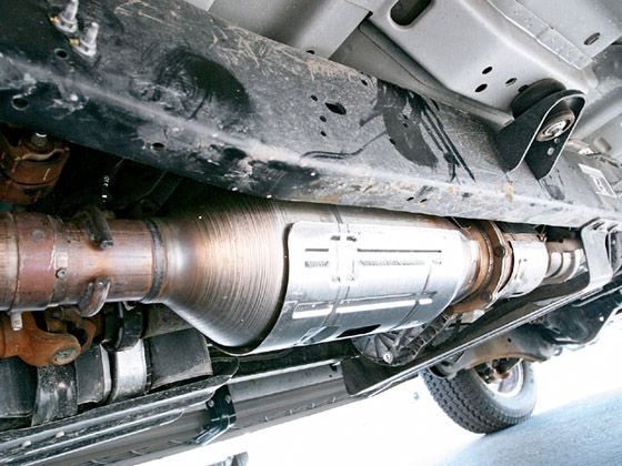 A close up of a DPF — Ballina Rego & Mechanical Centre In Ballina, NSW