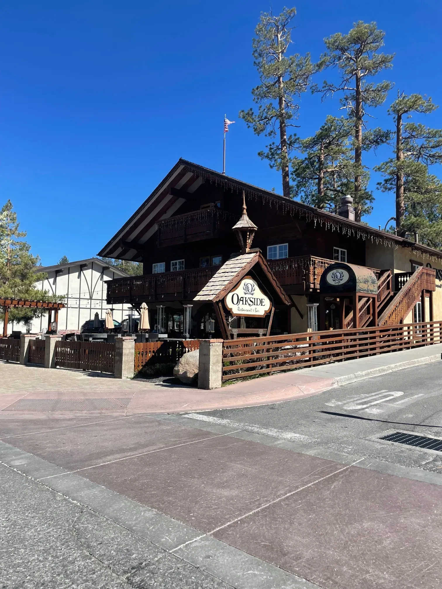 Wooden building,