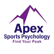 A purple mountain icon on a white background.