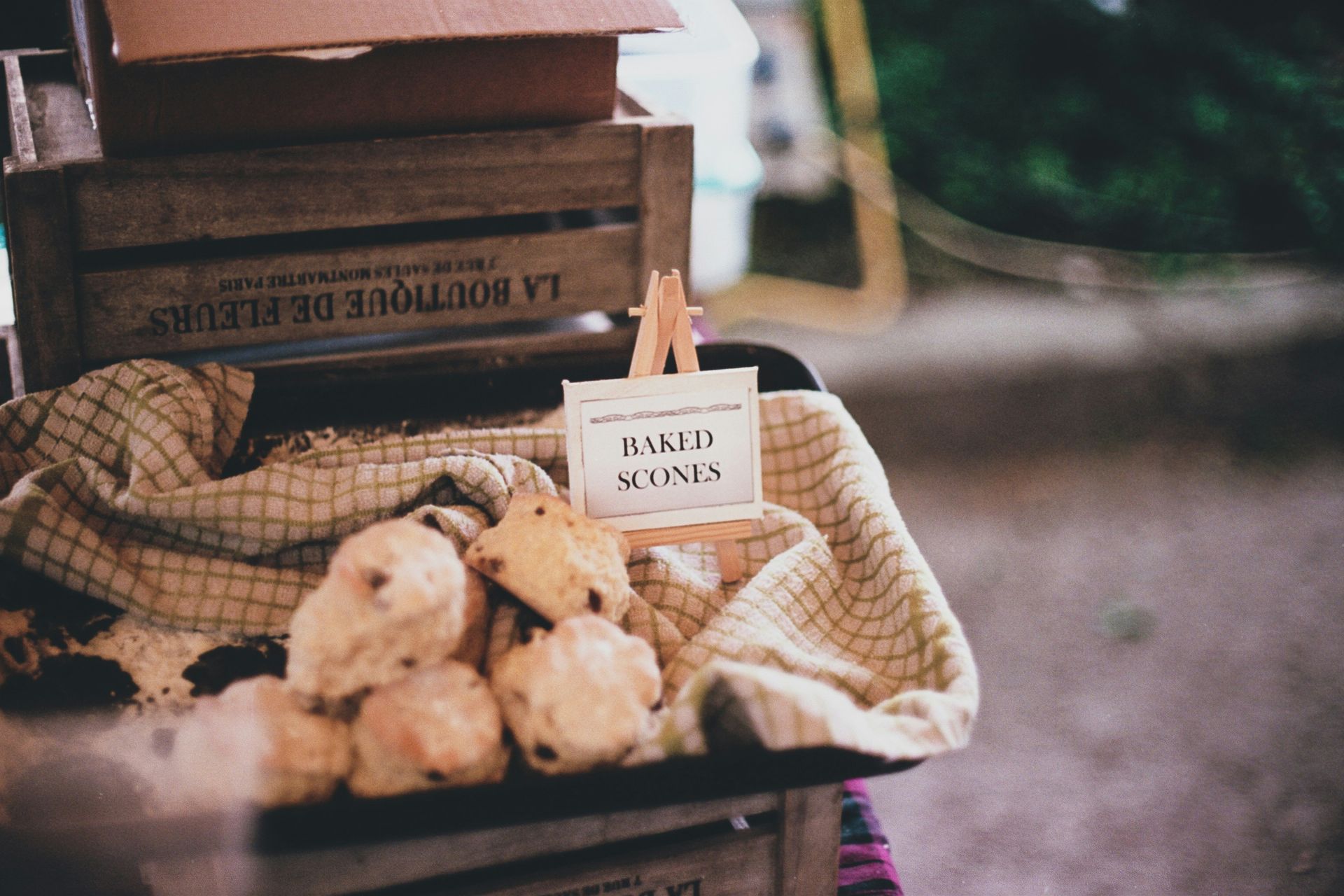 The Scone Shoppe baked